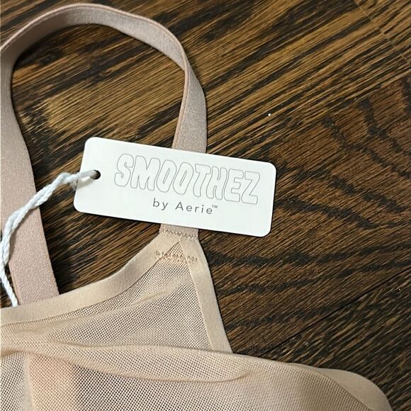 NWT Smoothez by Aerie Nude Sheer Bralette in Medium - Picture 2 of 8